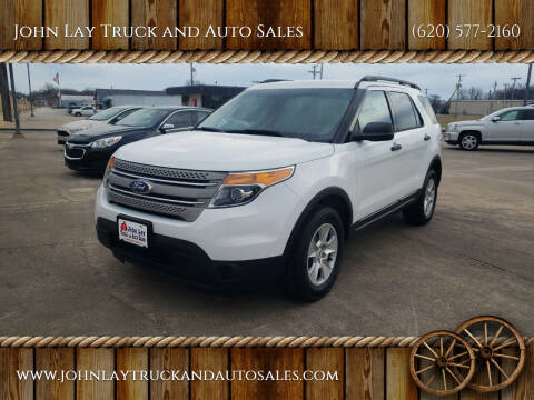 2014 Ford Explorer for sale at John Lay Truck and Auto Sales in Independence KS