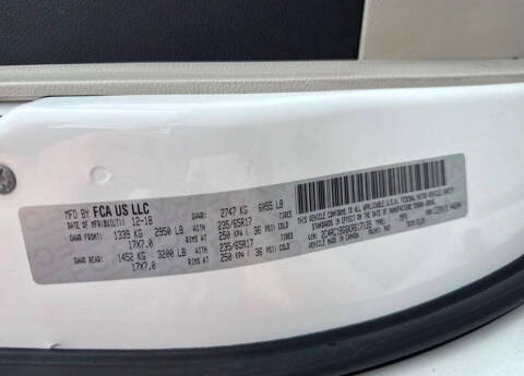 2019 Chrysler Pacifica Touring L
