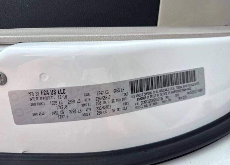 2019 Chrysler Pacifica Touring L