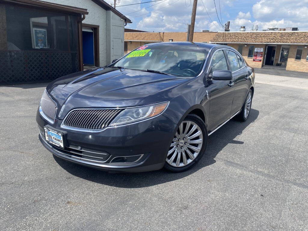Dk. Gray 2014 Lincoln MKS Base AWD 4dr Sedan 1