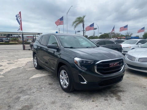 2018 GMC Terrain for sale at America Auto Wholesale Inc in Miami FL
