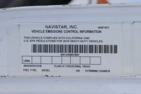 2018 International DuraStar 4300