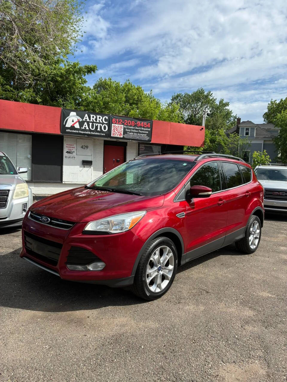 Red 2013 Ford Escape SEL AWD SEL 4dr SUV 1
