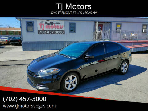 2015 Dodge Dart for sale at TJ Motors in Las Vegas NV