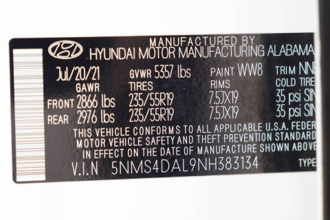 2022 Hyundai Santa Fe Limited