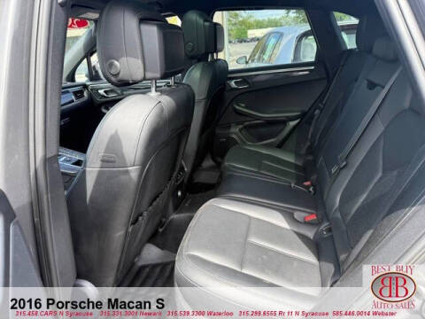 2016 Porsche Macan S