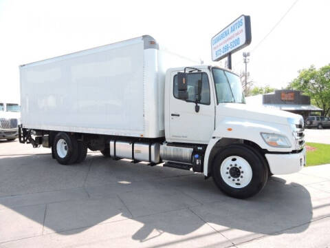 2012 Hino HINO 268 20 FOOT BOX LIFT GATE for sale at Camarena Auto Inc in Grand Prairie TX