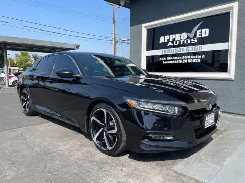 2019 Honda Accord for sale at Approved Autos in Sacramento CA