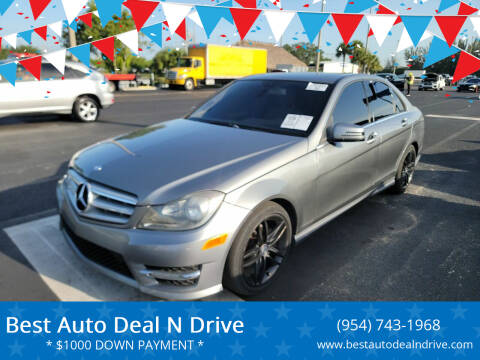 2012 Mercedes-Benz C-Class for sale at Best Auto Deal N Drive in Hollywood FL