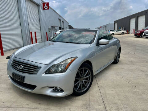 2013 Infiniti G37 Convertible for sale at Hatimi Auto LLC in Buda TX