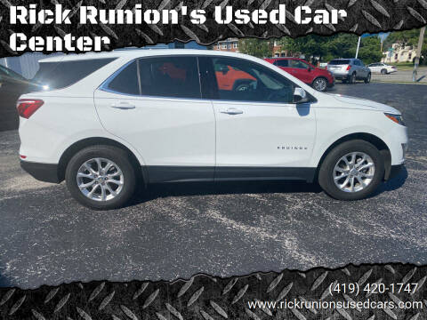 2020 Chevrolet Equinox for sale at Rick Runion's Used Car Center in Findlay OH