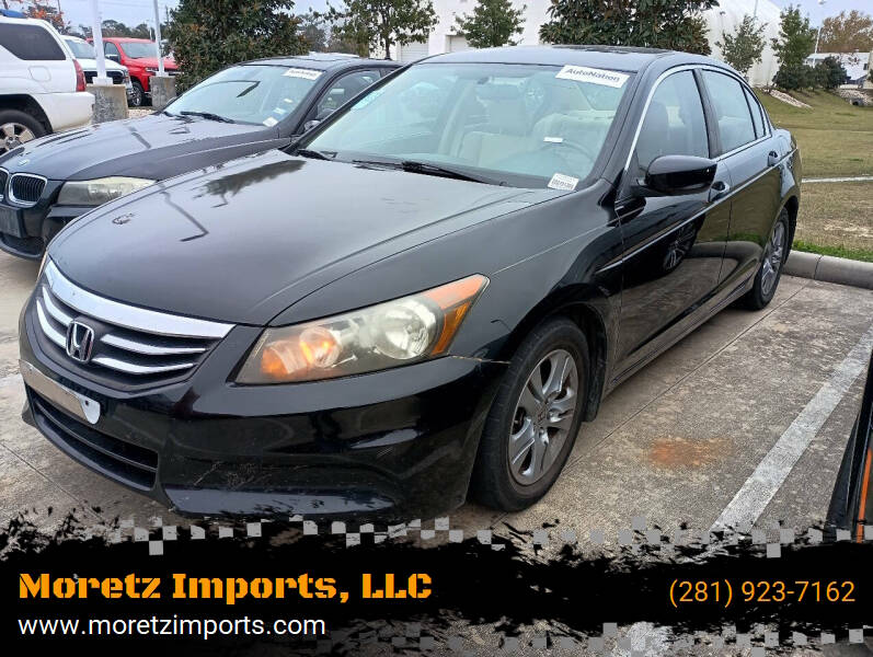 2012 Honda Accord for sale at Moretz Imports, LLC in Spring TX