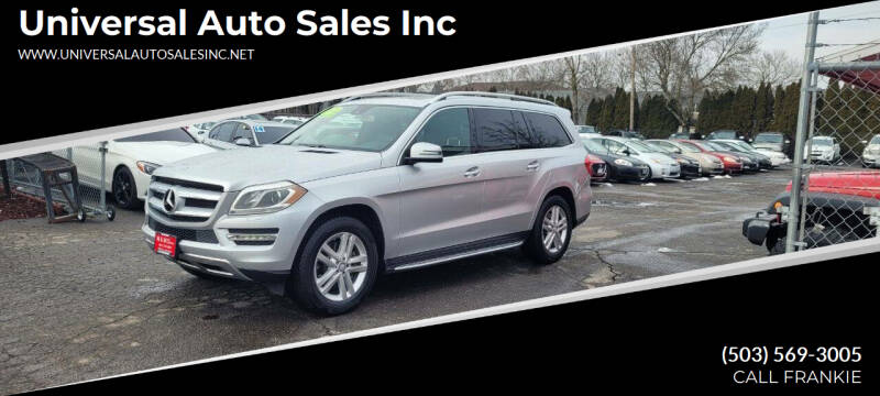 2015 Mercedes-Benz GL-Class for sale at Universal Auto Sales Inc in Salem OR