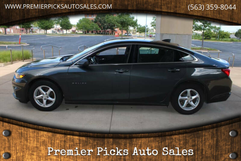 2017 Chevrolet Malibu for sale at Premier Picks Auto Sales in Bettendorf IA