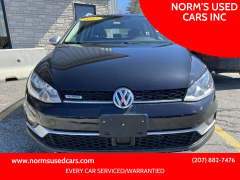 2017 Volkswagen Golf Alltrack for sale at NORM'S USED CARS INC in Wiscasset ME