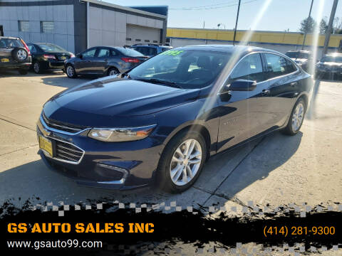 2016 Chevrolet Malibu for sale at GS AUTO SALES INC in Milwaukee WI