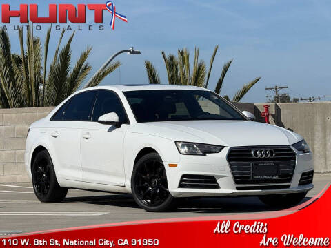 2017 Audi A4 for sale at Hunt Auto Sales in National City CA