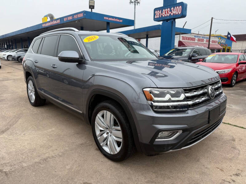 2018 Volkswagen Atlas for sale at Auto Selection of Houston in Houston TX