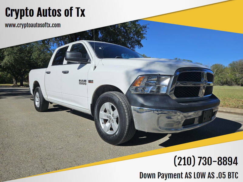 2018 RAM 1500 for sale at Crypto Autos Of Tx in San Antonio TX