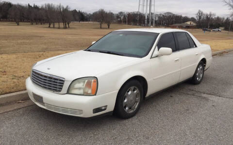 2002 Cadillac DeVille for sale at AJOULY AUTO SALES in Moore OK