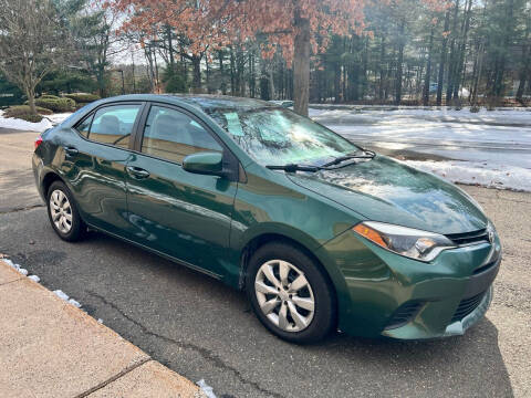 2014 Toyota Corolla for sale at Cars For Less Sales & Service Inc. in East Granby CT