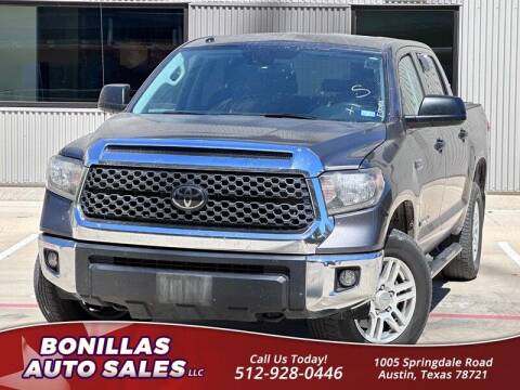 2018 Toyota Tundra for sale at Bonillas Auto Sales in Austin TX