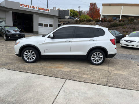 2015 BMW X3 for sale at State Line Motors in Bristol VA