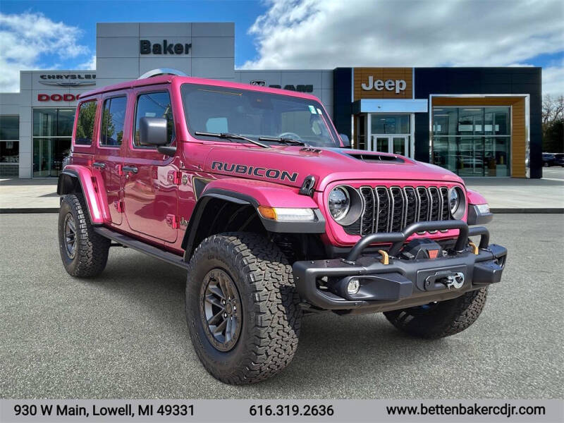 2024 Jeep Wrangler for sale at Baker Chrysler Dodge Jeep Ram in Lowell MI