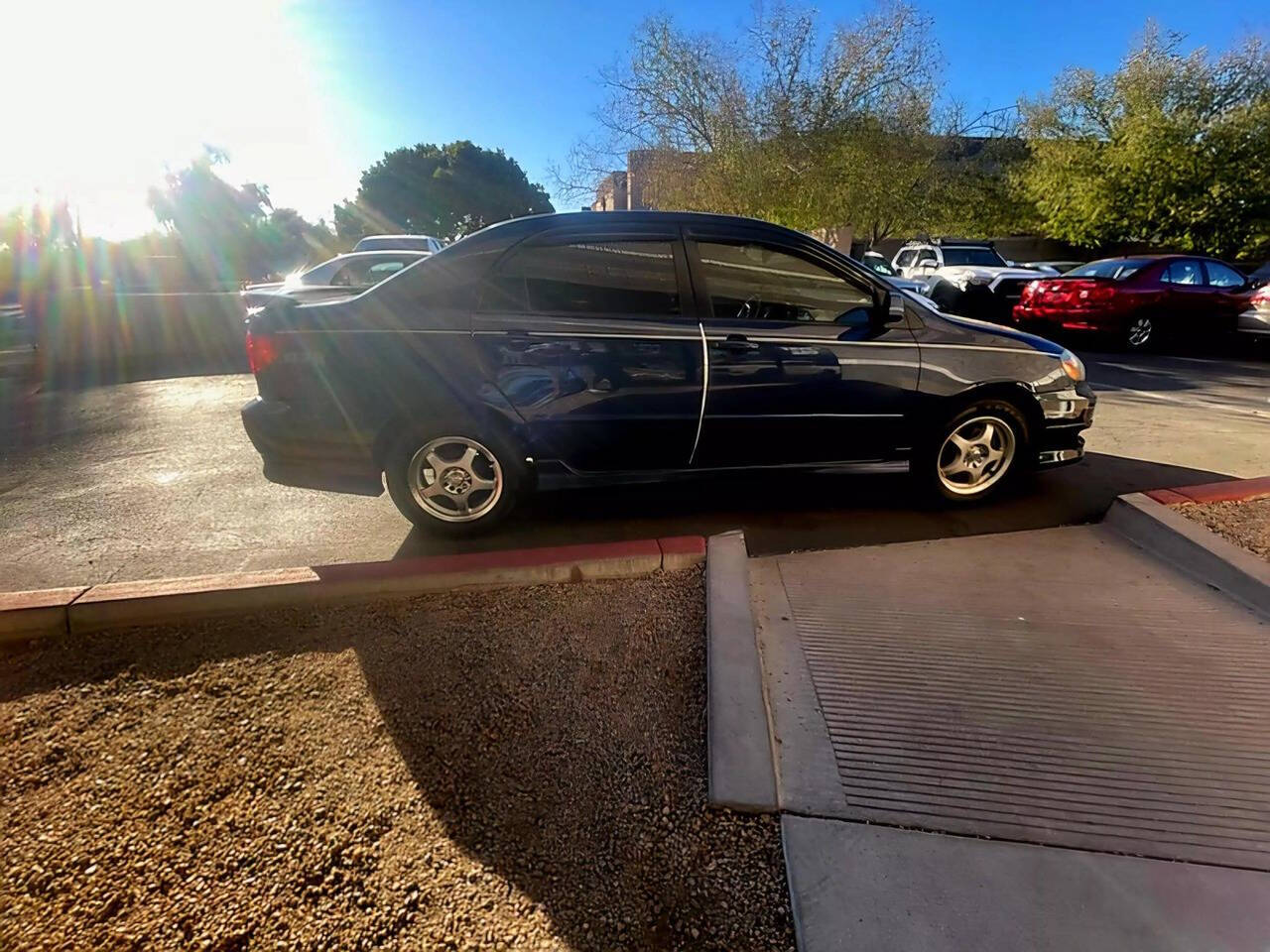 2007 Toyota Corolla for sale at HUDSONS AUTOS in Gilbert, AZ