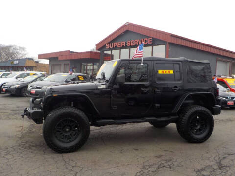 2009 Jeep Wrangler Unlimited for sale at Super Service Used Cars in Milwaukee WI