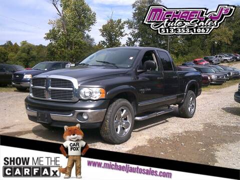 2004 Dodge Ram 1500 for sale at MICHAEL J'S AUTO SALES in Cleves OH