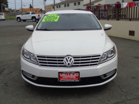 2015 Volkswagen CC for sale at Vallejo Motors in Vallejo CA