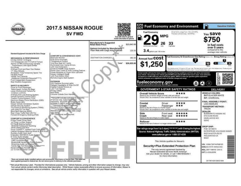 2017 Nissan Rogue