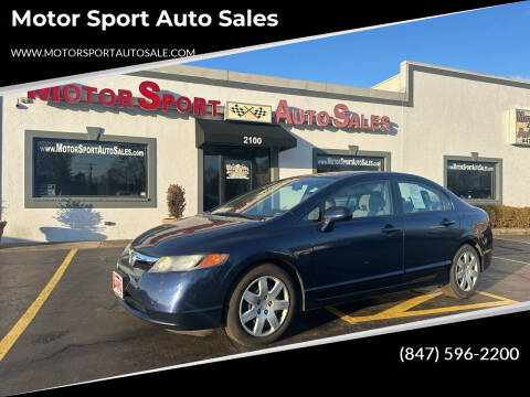 2008 Honda Civic for sale at Motor Sport Auto Sales in Waukegan IL