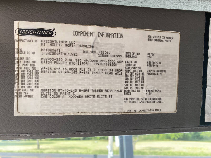 2007 Freightliner M2 106