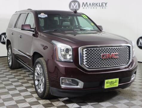 2017 GMC Yukon for sale at Markley Motors in Fort Collins CO