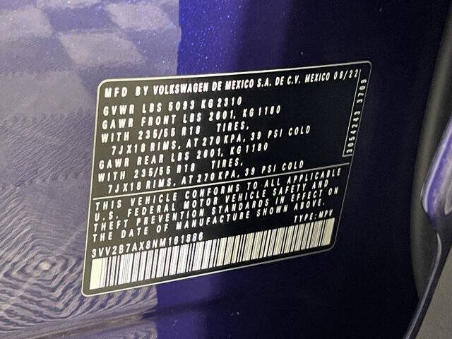 2022 Volkswagen Tiguan SE 4Motion