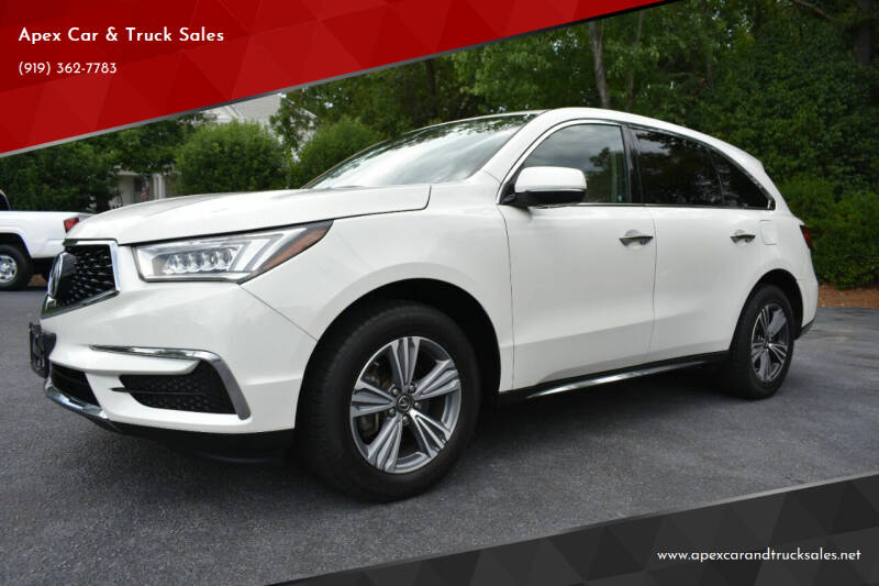 2017 Acura MDX for sale at Apex Car & Truck Sales in Apex NC