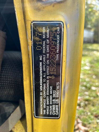 1972 Volkswagen Beetle