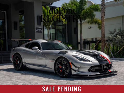 2016 Dodge Viper ACR