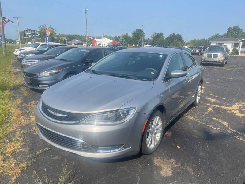 2015 Chrysler 200 for sale at Pine Auto Sales in Paw Paw MI