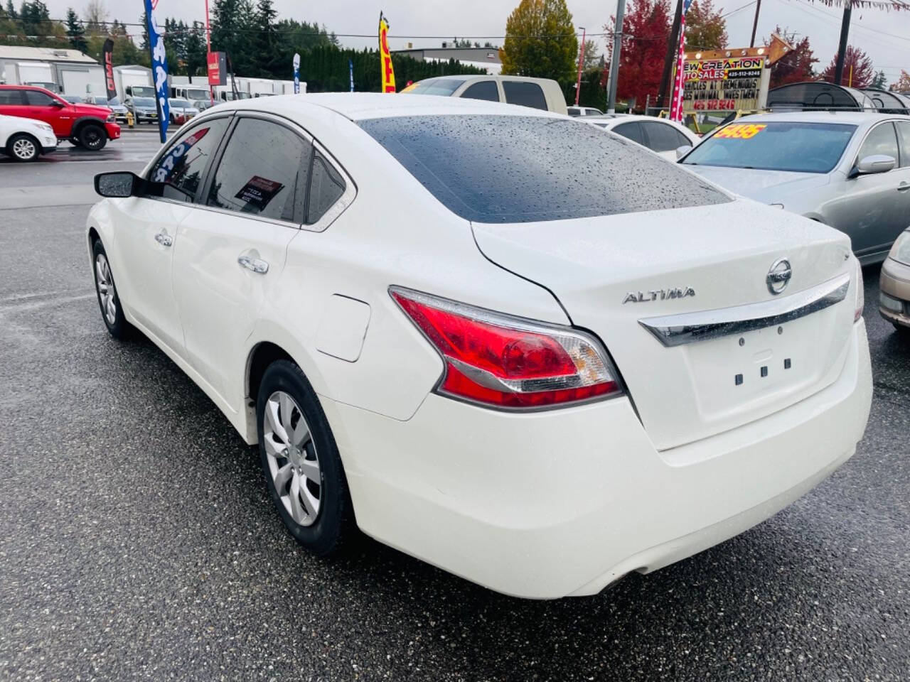 2015 Nissan Altima for sale at New Creation Auto Sales in Everett, WA