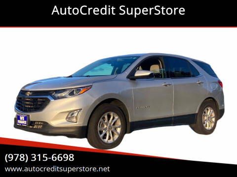 2020 Chevrolet Equinox for sale at AutoCredit SuperStore in Lowell MA