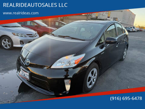 2013 Toyota Prius for sale at REALRIDEAUTOSALES LLC in Sacramento CA