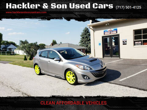 2012 Mazda MAZDASPEED3 for sale at Hackler & Son Used Cars in Red Lion PA