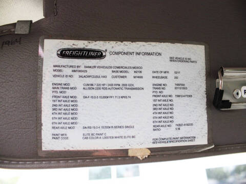 2018 Freightliner M2 106