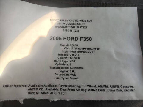 2005 Ford F-350 Super Duty