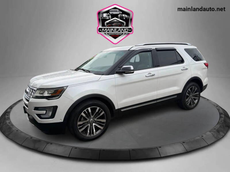 2016 Ford Explorer Platinum