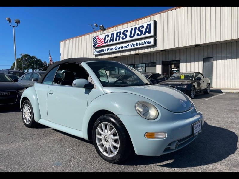 2005 Volkswagen New Beetle Convertible for sale at Cars USA in Virginia Beach VA