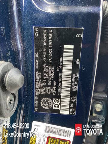 2020 Toyota Highlander Hybrid Platinum